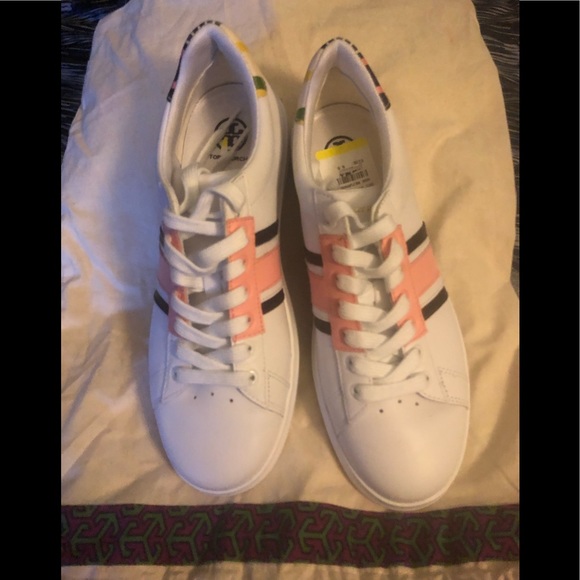 Tory Burch Shoes - Tory Burch Howell White Leather Sneaker